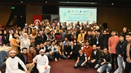 Samsun valisi iftar davetine Tulyp öğrencileri katıldı